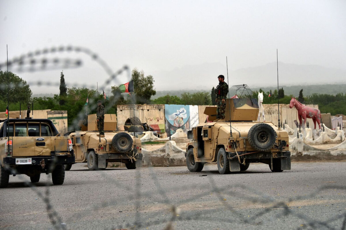 bidens withdrawal plan sets the clock ticking in afghanistan afghanistan kandahar troops vehicle gettyimages 1232101232