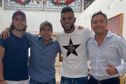 colombian striker miguel angel borja is a new player for junior de barranquilla