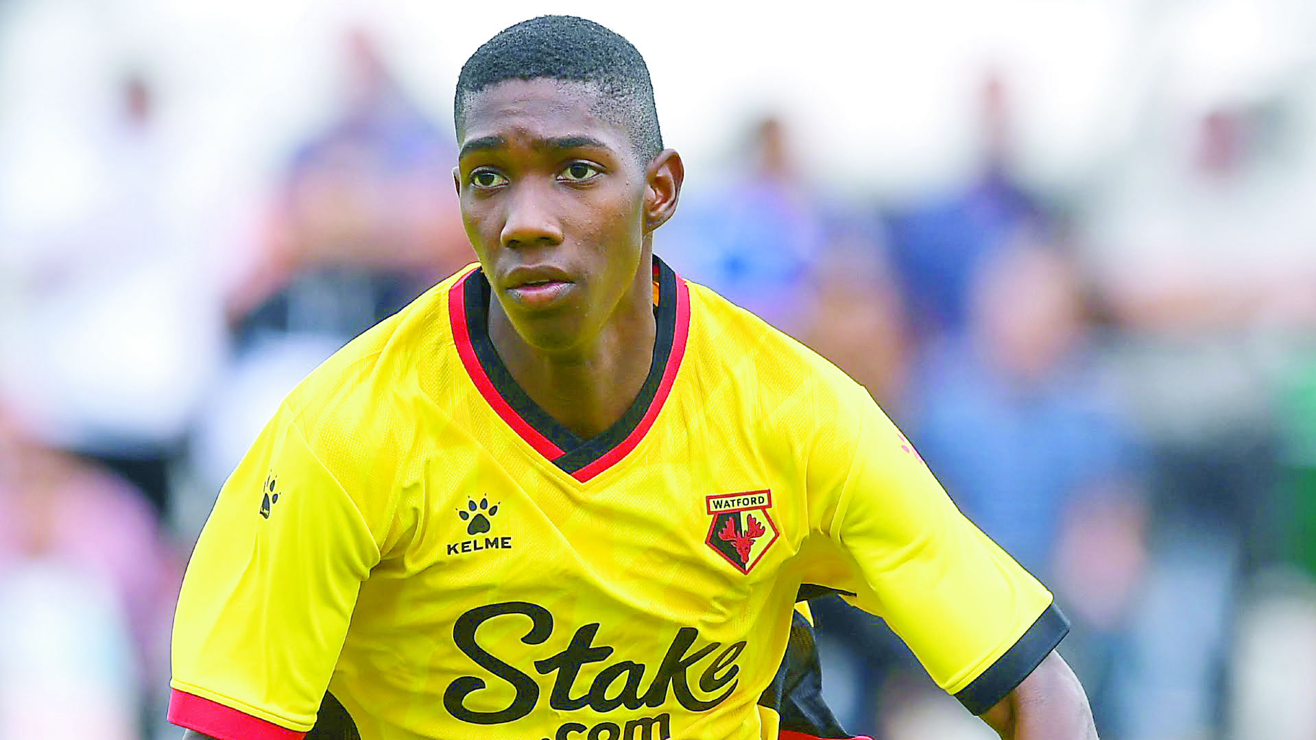 Yaser Asprilla, welcome to his new home, the Colombian talent was received  in Watford