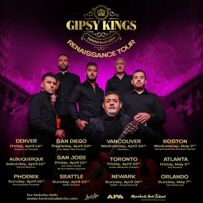 gipsy kings announce their new tour renaissance in the us 9bae5f9cf5af33003ae8f312f2f4a912