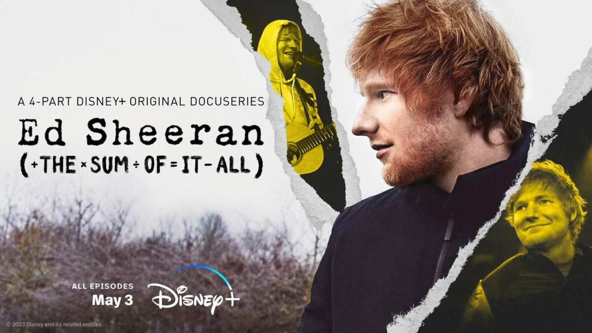 ed sheeran the sum of it all to premiere globally wednesday may 3 on disney ed sheeran sum of it all disney key art 032023 15c62db36f044e028d9b740158819f9f