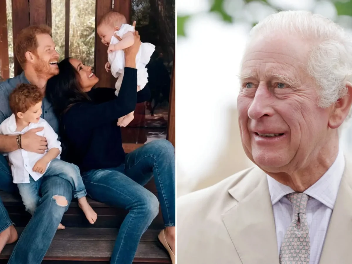 A Royal Reunion: Prince Harry, Archie, and Lilibet’s Heartfelt Visit to King Charles III