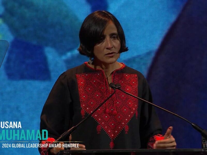 Susana Muhamad Receives Global Leadership Award for Environmental Efforts