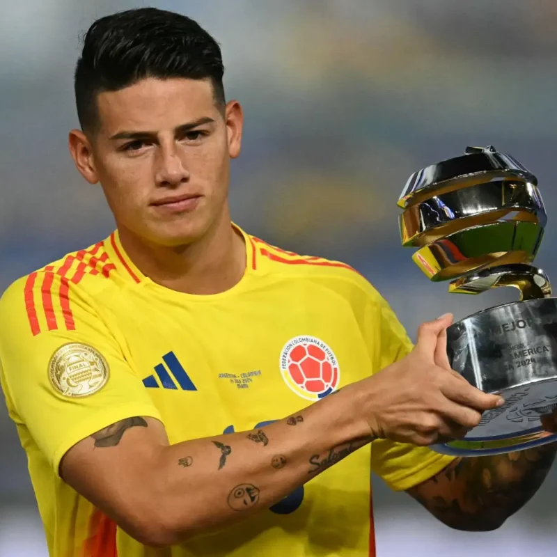 James Rodríguez: named 2024 Copa America MVP and Conmebol’s decision