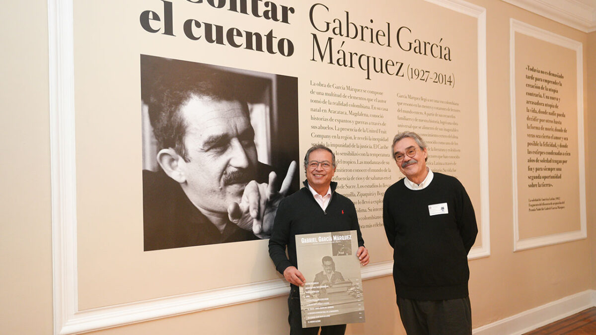 president petro honors gabriel garcia marquez with dedicated room in casa de narino 240708 01 inaugurada sala gabriel garcia marquez palacio presidencial 1280