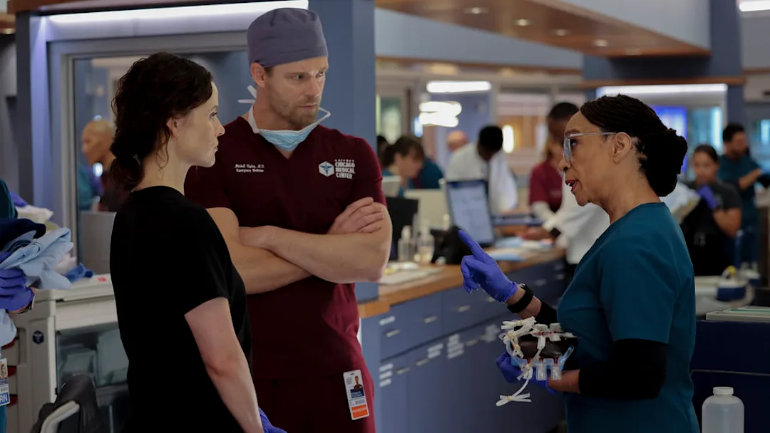 chicago med mitch ripleys collapse will push him to the limit